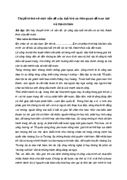 Soạn bài Thuyết trình về một vấn đề của tuổi trẻ có liên quan đến cơ hội và thách thức | Ngữ văn 12 Cánh diều (Tập 1)
