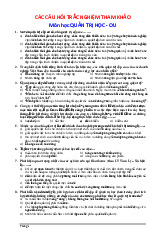 Quản trị học giáo trình môn học