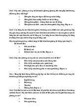 Top 60 câu trắc nghiệm ôn thi môn Công nghệ thông tin | Trường đại học Kinh Doanh và Công Nghệ Hà Nội