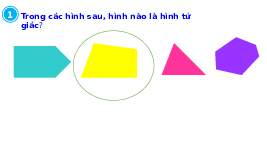 Giáo án điện tử Toán 2 Chương 2 Cánh diều: Hình tứ giác