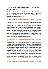 Tóm tắt nhân vật A Phủ trong Vợ chồng A Phủ ngắn gọn nhất