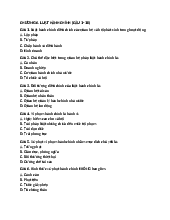 Trắc nghiệm môn Pháp luật đại cương chương 6,7,8,9 | Trường Đại học Thương Mại