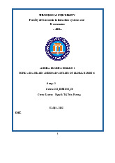 Advantages and disadvantages of global business | Bài thảo luận tiếng anh thương mại