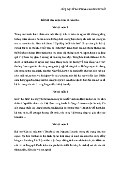 Văn mẫu 10: Tổng hợp kết bài Câu cá mùa thu hay nhất (43 mẫu)