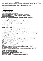 Câu hỏi trắc nghiệm Chương 4 - Kinh tế Chính trị Mác- Lênin | Trường Đại học Phenika