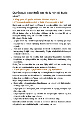 Quyền nuôi con 4 tuổi sau khi ly hôn sẽ thuộc về ai?