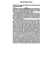 Phân tích cấu thành quan hệ pháp luật thuê nhà giữa Công ty Anpha và chị B