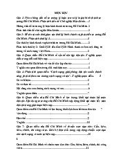 Ôn thi  môn Tư tưởng Hồ Chí Minh –Trường Đại học Hoa Sen