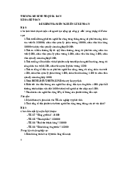 Đề kiểm tra hệ chính quy - Nguyên lý kế toán | Đại học Kinh Tế Quốc Dân