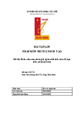 Phần mềm tìm đường đi ngắn nhất trên bản đồ dựa trên các thuật toán | Môn Nhập môn trí tuệ nhân tạo - Đại học Bách Khoa Hà Nội