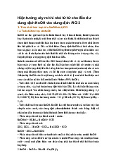 Hiện tưởng xảy ra khi nhỏ từ từ cho đến dư dung dịch NaOH vào dung dịch AlCl3