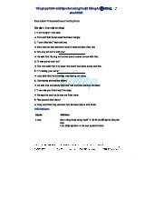 Bài Tập Câu Tường Thuật Tiếng Anh - Tổng Hợp 159 Bài Tập & Đáp Án