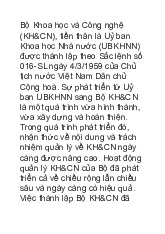 Bài tập Quản lí nhà nước Khoa học công nghệ | Học viện Hành chính Quốc gia