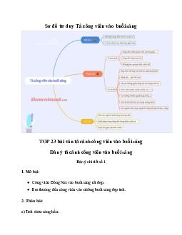 Tập làm văn lớp 5: Tả cảnh công viên vào buổi sáng