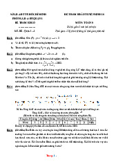 Bộ Đề Tham Khảo Môn Toán TS 10 Quận 1 TPHCM 2025-2026 Có Lời Giải Chi Tiết