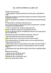 Câu hỏi trắc nghiệm ôn tập Triết học Mac-Lenin | Đại học Bách Khoa Hà Nội