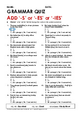 Tài liệu bài tập tiếng anh. Quiz-add-s-es-ies