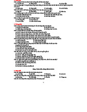 ĐỊA 10 - TÀI LIỆU ÔN TẬP CUỐI HK 1: Nước, Thủy Tượng, và Dân Số