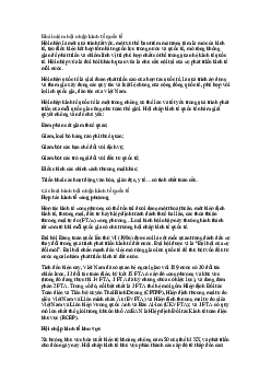 Tiểu luận Hội nhập Kinh tế quốc tế