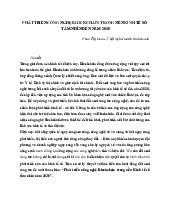 Phát triển công nghệ Blockchain trong nền kinh tế số đến năm 2030 Môn Phân tích dữ liệu trong kinh doanh | Trường Đại học Công nghiệp Thành phố Hồ Chí Minh