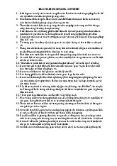 Trắc nghiệm chương 2 môn Chủ nghĩa xã hội khoa học | Trường Đại học Tôn Đức Thắng