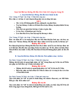 Soạn Ngữ văn 6 sách Chân trời sáng tạo (Tập 1) bài Bài học đường đời đầu tiên