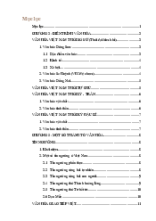 Đề cương cuối kỳ môn Cơ Sở Văn Hóa Việt Nam | Đại Học Hà Nội