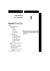Chương 3: Môi trường tổ chức | Quản trị học đại cương | Đại học Bách Khoa Hà Nội