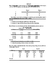 Bài Tập Chương 8: Phân Tích Chỉ Số Giá Và Doanh Thu Năm 2019-2020 môn Thống kê trong kinh tế và kinh doanh | Trường Đại học Kinh tế Quốc dân