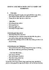 Chương 2 - Hệ thống thông tin trong nghiên cứu marketing môn Marketing căn bản | Trường Đại học Thủy Lợi