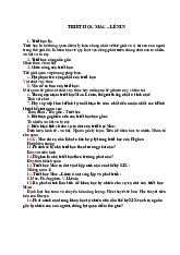 Đề cương môn Triết học Mac- Lênin - Trường Đại học Văn Hiến.