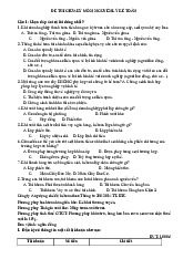 Đề thi giữa kỳ môn NLKT - Tham khảo kiến thức Nguyên lý Kế toán. Môn Nguyên lí kế toán (NLKT) | Đại học Trường Đại học Phenika.