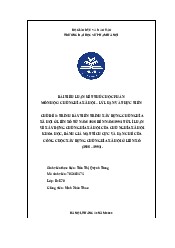 Tiến trình công cuộc xây dựng xã hội chủ nghĩa ở Liên Xô (1925 - 1991| Đại học Sư Phạm Hà Nội