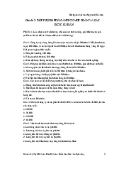 Chủ Đề 2: Đối Tượng Phản Ánh Của Kế Toán Và Các BCTC Cơ Bản | Học viện Ngân Hàng
