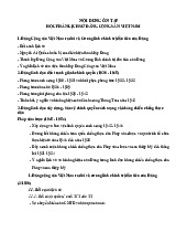 Nội Dung Ôn Tập Học Phần Lịch Sử Đảng Cộng Sản Việt Nam | Đại học Nội Vụ Hà Nội