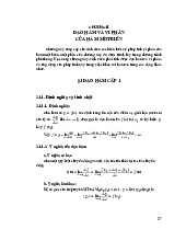Toán giải tích HK1 Trường Đại học Sư phạm Thành phố Hồ Chí Minh