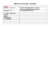 Mẹo hữu ích về các bài Tiếng Anh cư bản