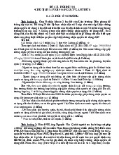 BỘ CÂU HỎI TÌNH HUỐNG | Trường Đại học Luật - Đại học Quốc gia Hà Nội