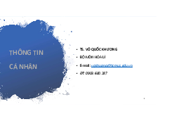 Bài giảng Chương 1 - Hóa Đại cương 2 | Trường Đại học Khoa học Tự nhiên, Đại học Quốc gia HCM