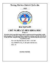 Phân tích vị trí của gia đình trong xã hội? một tổ ấm mang lại các giá trị hạnh phúc và sự hài hòa trong đời sống cá nhân của mỗi thành viên? | Bài tập lớn môn Chủ nghĩa xã hội Neu