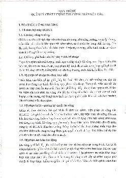 Quy trình quản lý chất lượng thi công phần kết cấu môn Quản lý xây dựng | Đại học Kỹ thuật - Công nghệ Cần Thơ