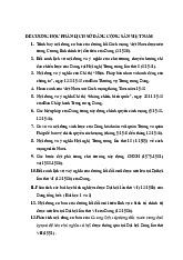 Tổng hợp câu hỏi ôn tập LSĐ./Trường đại học Nguyễn Tất Thành