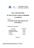 Báo cáo cuối kì Visio - Cách xử lý và hiểu biết về các phần mềm quản lý chuỗi caffe | Đại học Hoa Sen