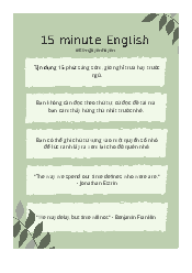 15 minute english ielts  - Ielts Weiting | Đại học Sư Phạm Hà Nội