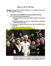 Tư Tưởng Hồ Chí Minh và Đại Đoàn Kết Dân Tộc | Môn Tư tưởng Hồ Chí Minh - Đại học Fulbright Việt Nam