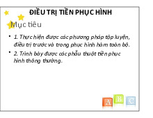 Điều trị tiền phục hình: Phương pháp và hướng dẫn | Đại Học Y Dược Huế