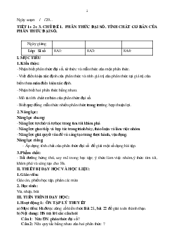 Giáo án dạy thêm Toán 8 HK2 | Kết nối tri thức