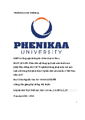 Quy luật mâu thuẫn của phép biện chứng duy vật - Triết học Mác – Lê-nin | Trường Đại học Phenika