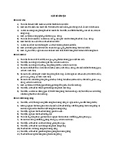 Câu hỏi ôn tập Môn Kiến trúc | Đại học Xây Dựng Hà Nội