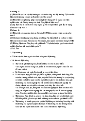Câu hỏi tự luận Chương 3 ,4  môn Kinh tế chính trị | Đại Học Hà Nội